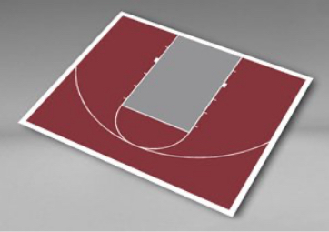 Halv Basketbane